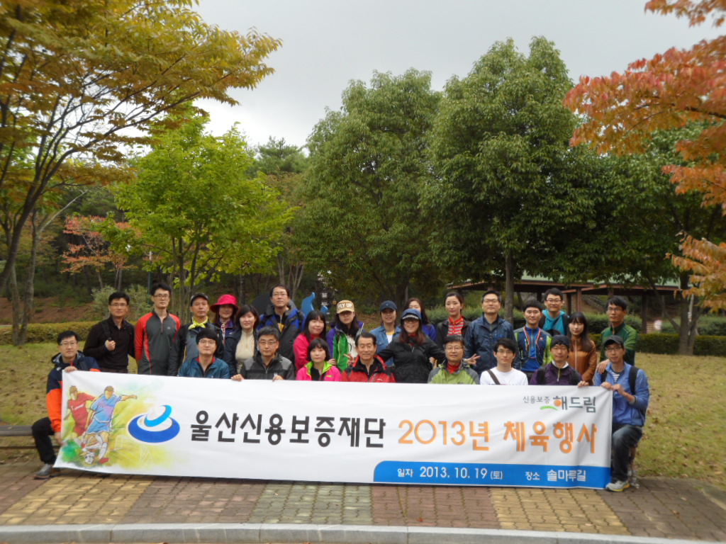 2013 솔마루길 걷기대회 체육행사 실시